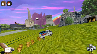 второй скриншот из Funi Raccoon Game