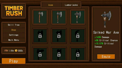 второй скриншот из Timber Rush