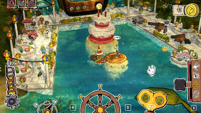 второй скриншот из A Completely Fictional Story About a City Inside a Whale