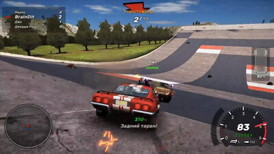 третий скриншот из CrashDay - Модификация, трассы и модели автомобилей