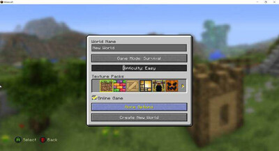 второй скриншот из Minecraft Legacy Console Edition