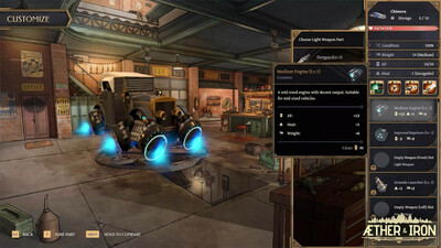 второй скриншот из Aether and Iron