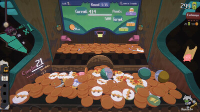 второй скриншот из RACCOIN: Coin Pusher Roguelike