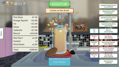 четвертый скриншот из A stupid game about pouring drinks for the P.T.A.