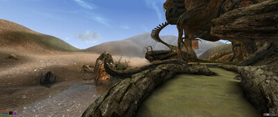 четвертый скриншот из Модификация – Бесплагинное улучшение графики Morrowind для OpenMW / Текстуры