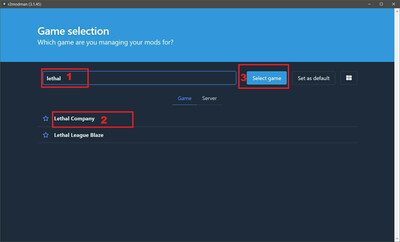 четвертый скриншот из r2modmanPlus / R2 Mod Manager / Thunderstore