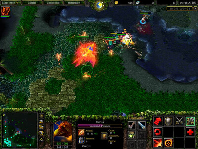 первый скриншот из DotA Allstars v6.71b AI " (Defence of the Ancients)