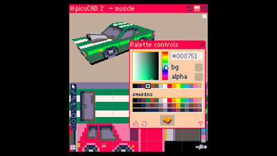 первый скриншот из picoCAD 2