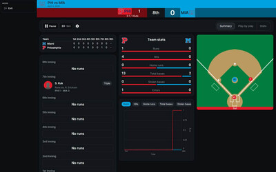 третий скриншот из Baseball Legacy Manager 26