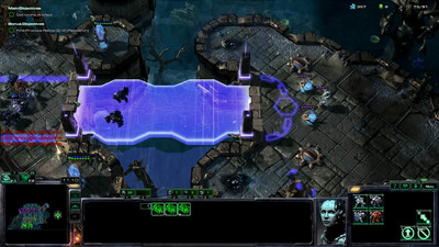 четвертый скриншот из 63 карты против ИИ (Starcraft 2: Wings Of Liberty)