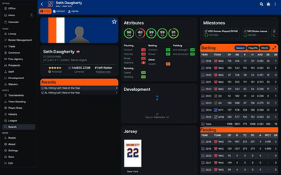 четвертый скриншот из Baseball Legacy Manager 26