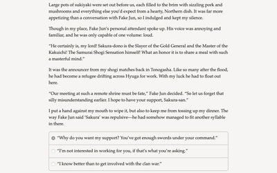 третий скриншот из Samurai of Hyuga Book 4