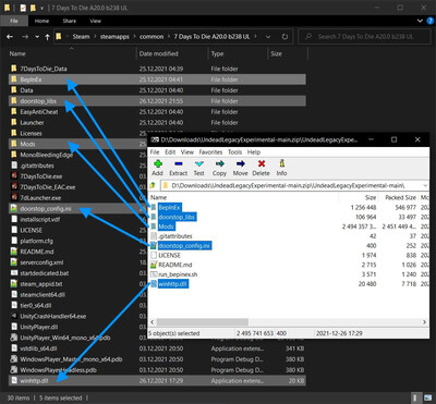 второй скриншот из Модификация – Subquake's Undead Legacy 7DtD