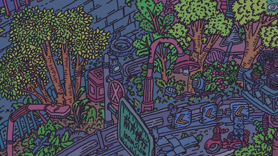 второй скриншот из Finding Cats In Old City Block