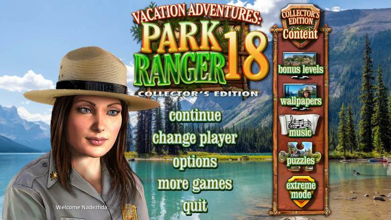 Vacation Adventures: Park Ranger 18 Collector's Edition