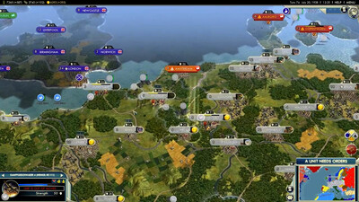 первый скриншот из Civilization IV. Mod: Red Force. SB