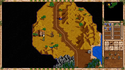 третий скриншот из Карты (1121 штук) – Heroes of Might and Magic 2