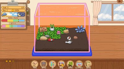 второй скриншот из Tiny Glass Tank: Dwarf Shrimp and Friends