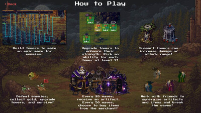 второй скриншот из Dark Fantasy Tower Defense