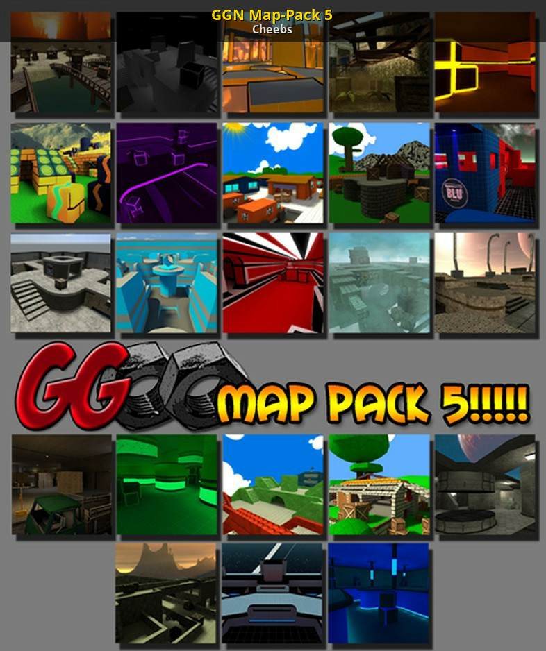Mega Map Pack для Counter-Strike: Source