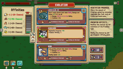 четвертый скриншот из Everything is Crab: The Animal Evolution Roguelite