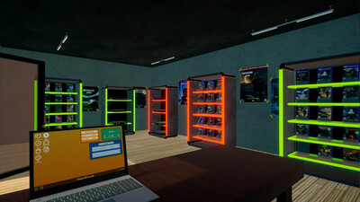 первый скриншот из Console Store Simulator