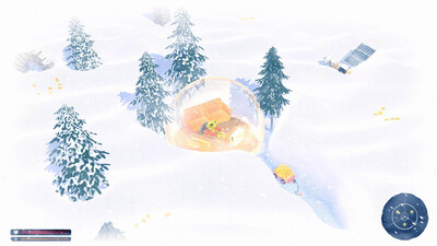 второй скриншот из FROGGY HATES SNOW