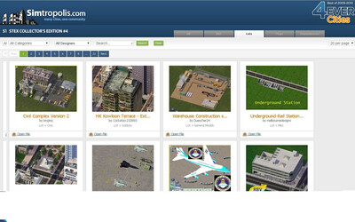 второй скриншот из SimCity 4 deluxe - (STEX collection 4,5)