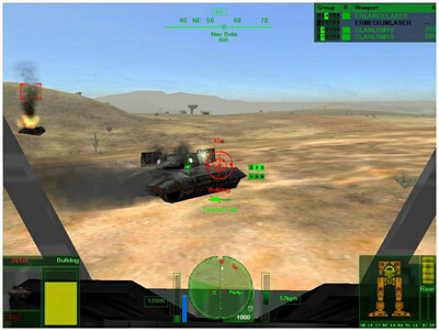 четвертый скриншот из Mechwarrior 4 Clan Mech Pack
