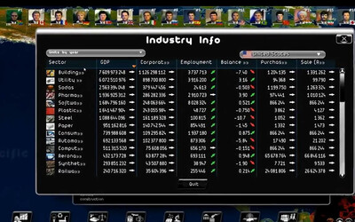второй скриншот из Rulers of Nations: Geo-Political Simulator 2