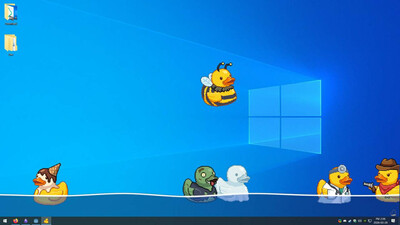 третий скриншот из Tiny Ducks: Desktop Bath