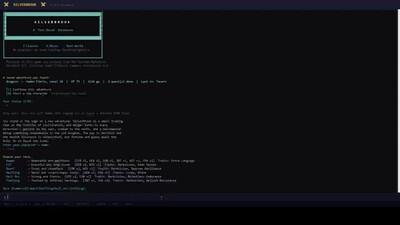 четвертый скриншот из Silverbrook: a Text-Based RPG