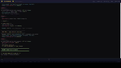 второй скриншот из Silverbrook: a Text-Based RPG