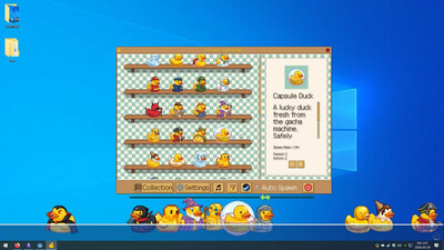 второй скриншот из Tiny Ducks: Desktop Bath
