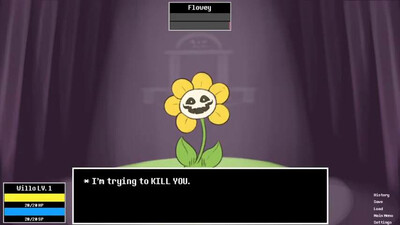 второй скриншот из Undertale: Act to Flirt