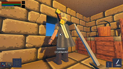 второй скриншот из The Adventures of Sir Kicksalot