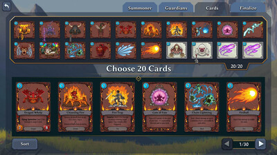 третий скриншот из Abalon: Roguelike Tactics CCG