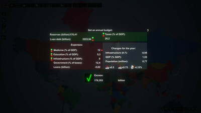 четвертый скриншот из Simulator of Countries