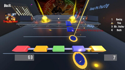 второй скриншот из Giraffe Champion: The Rock Music Game