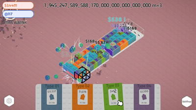 третий скриншот из An Incremental Game About Placing Blocks