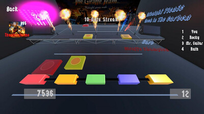 третий скриншот из Giraffe Champion: The Rock Music Game