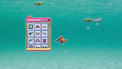 второй скриншот из Desktop Fishes