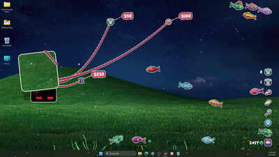 четвертый скриншот из Desktop Fishes