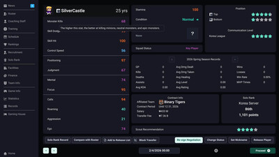 третий скриншот из Teamfight Manager 2
