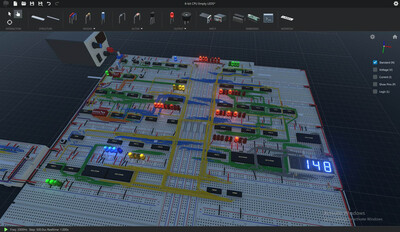третий скриншот из CRUMB Circuit Simulator