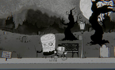 первый скриншот из Pour Boy and the Nitro Necromancer