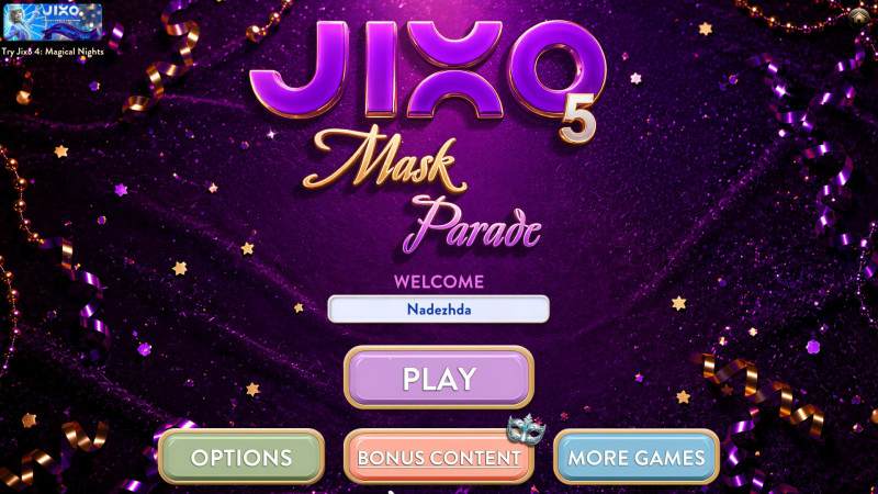 Jixo 5: Mask Parade Collector's Edition