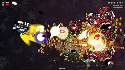 третий скриншот из WDF (horizontal shmup)