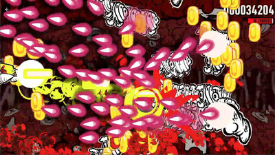 второй скриншот из Flesh (bullet hell)