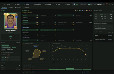 второй скриншот из War Room Football
